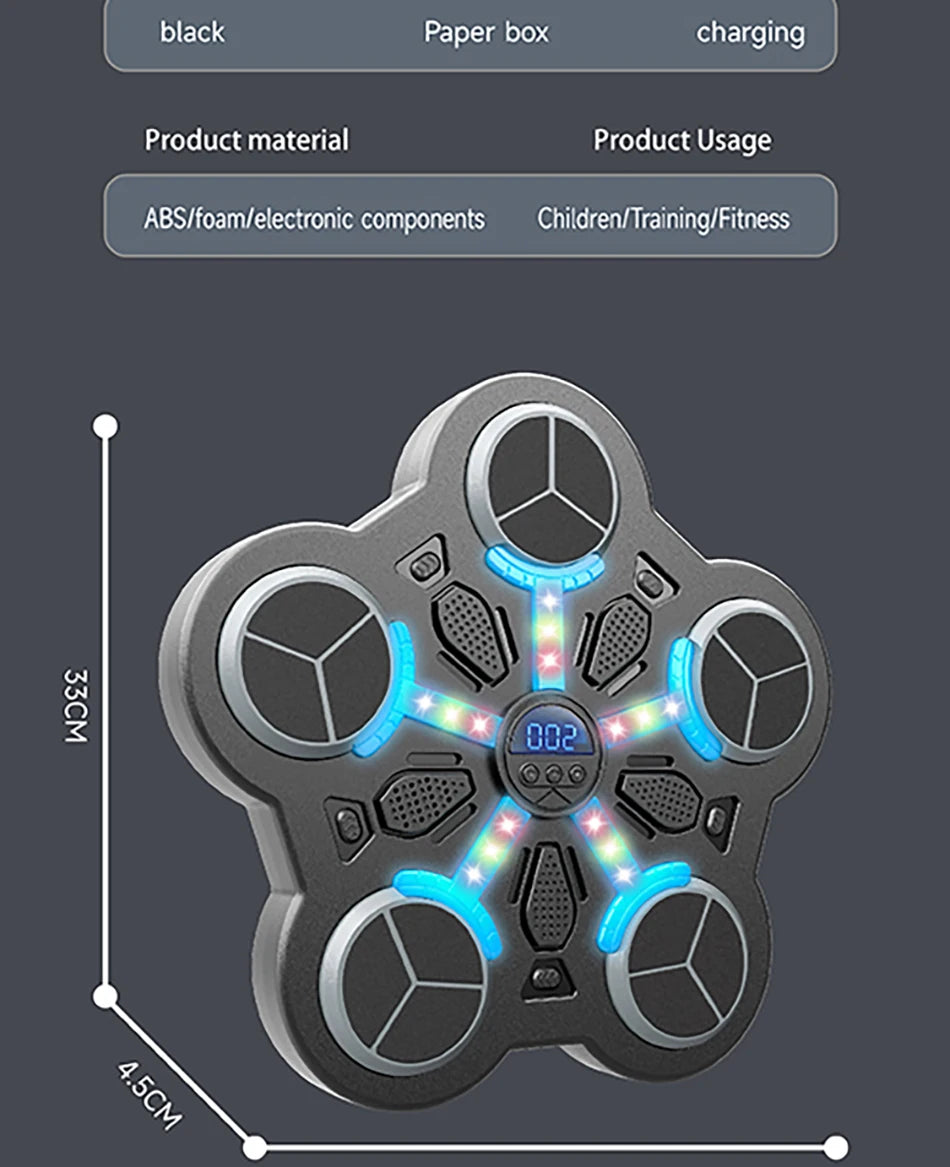 🥊 Smart Music Boxing Machine