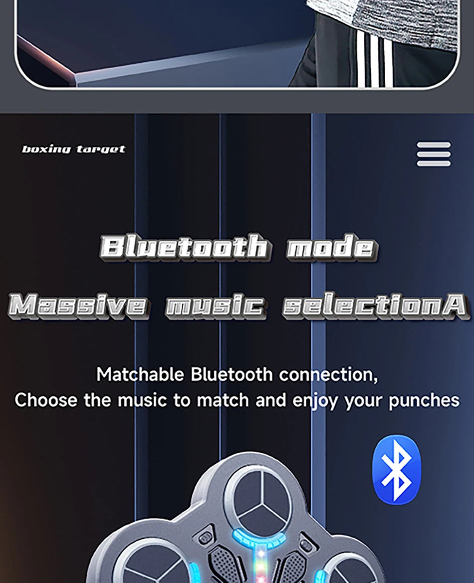 🥊 Smart Music Boxing Machine
