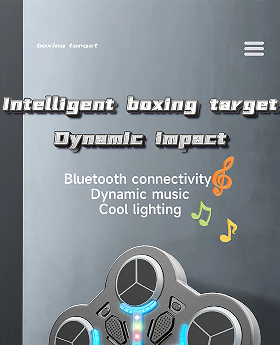 🥊 Smart Music Boxing Machine