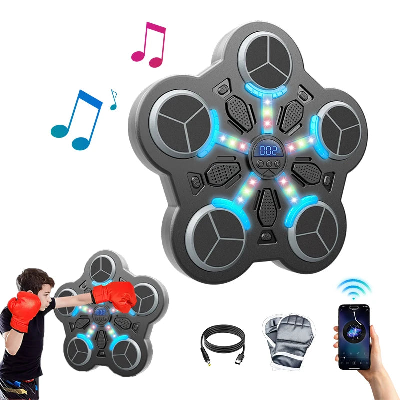 🥊 Smart Music Boxing Machine