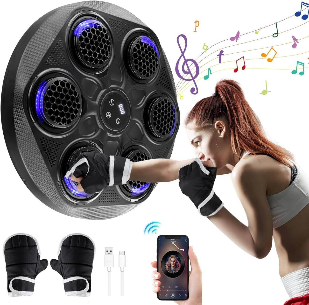 🥊 Smart Music Boxing Machine