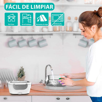 Tartera Fiambrera Eléctrica 2 en 1