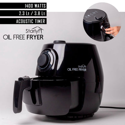 Starlyf Oil Free Fryer – Cocina Saludable con Sabor Irresistible