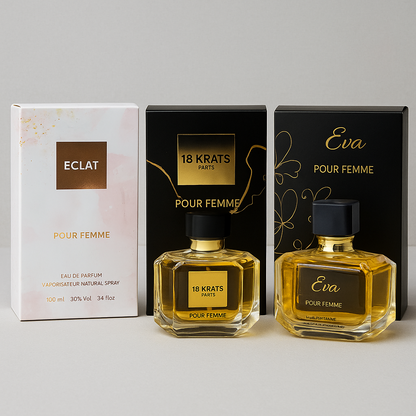 🎁 Pack de 3 Perfumes Sorpresa – Hombre o Mujer