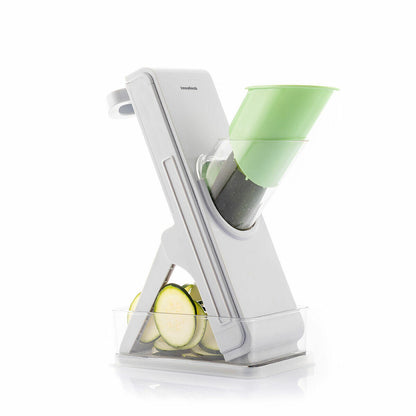 🥗 Mandolina Cortadora de Verduras Plegable 5 en 1 – Cocina Más Rápido, Seguro y Saludable