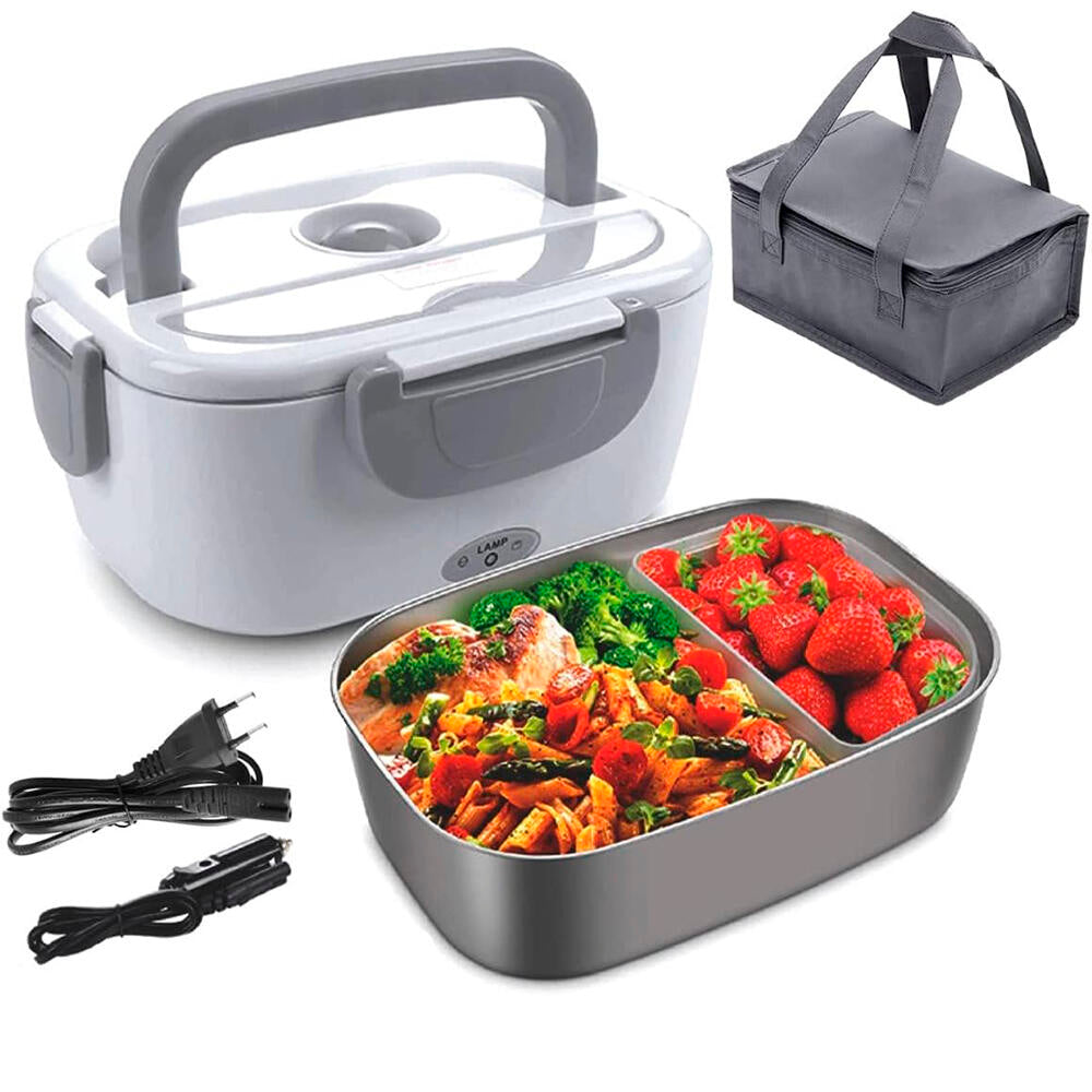 Tartera Fiambrera Eléctrica 2 en 1