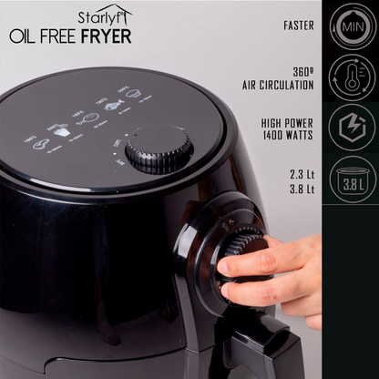 Starlyf Oil Free Fryer – Cocina Saludable con Sabor Irresistible