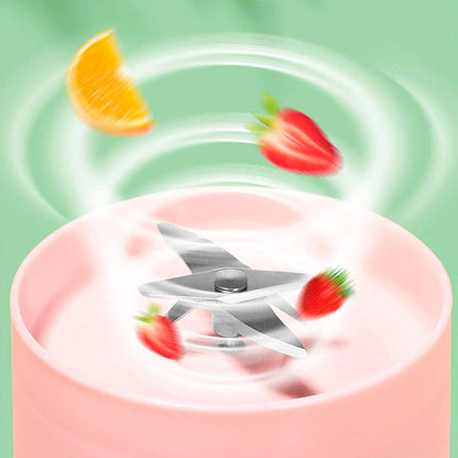 Batidora Licuadora Portátil USB 300ml · 40W · Batería 1200mAh | Smoothies al Instante