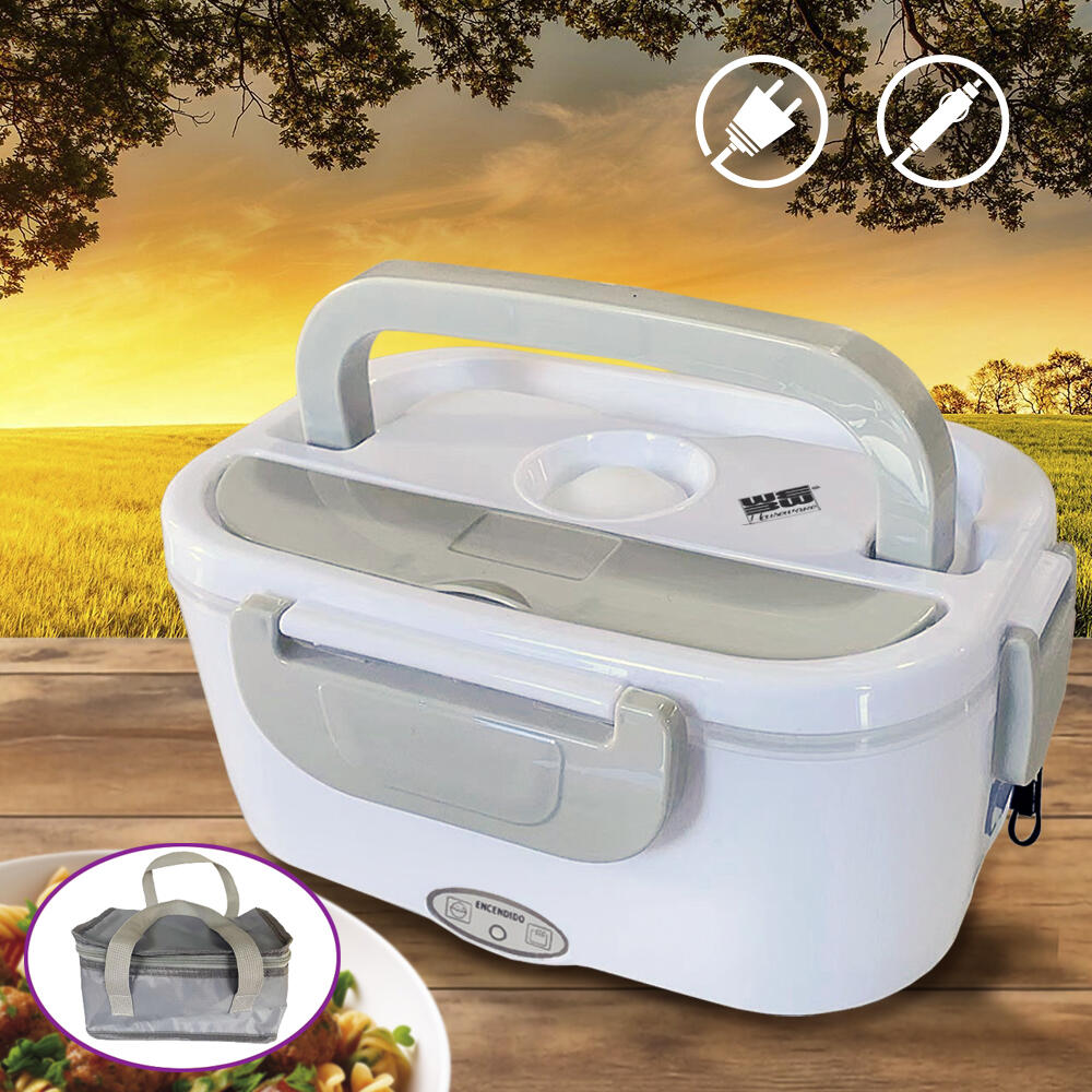 Tartera Fiambrera Eléctrica 2 en 1