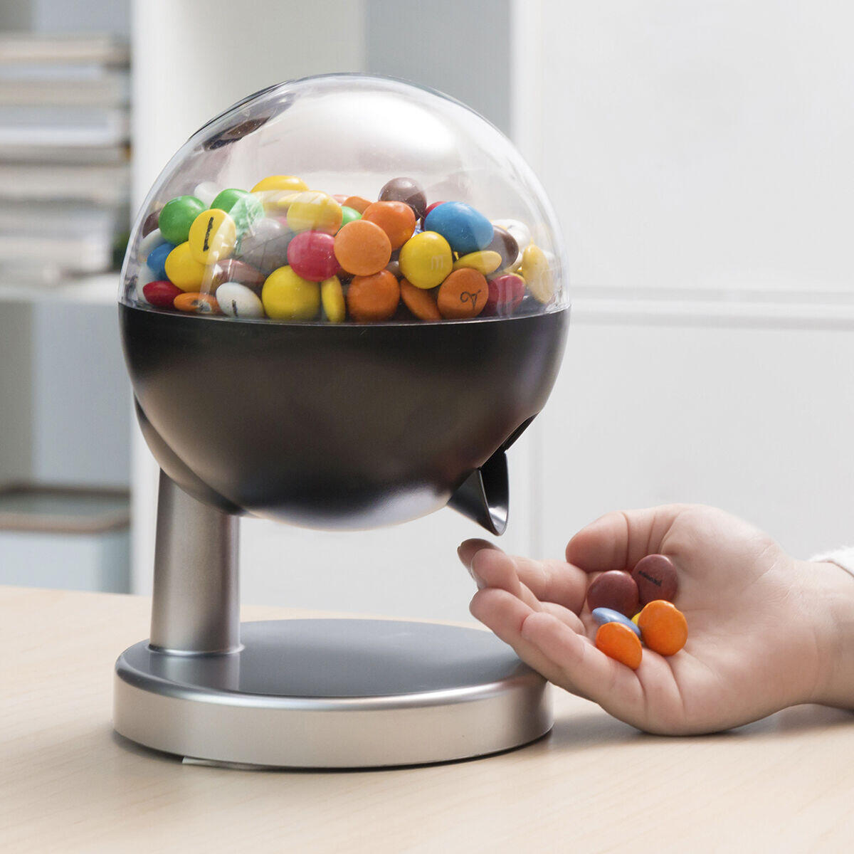 🍬✨ Mini Dispensador Automático de Caramelos y Frutos Secos