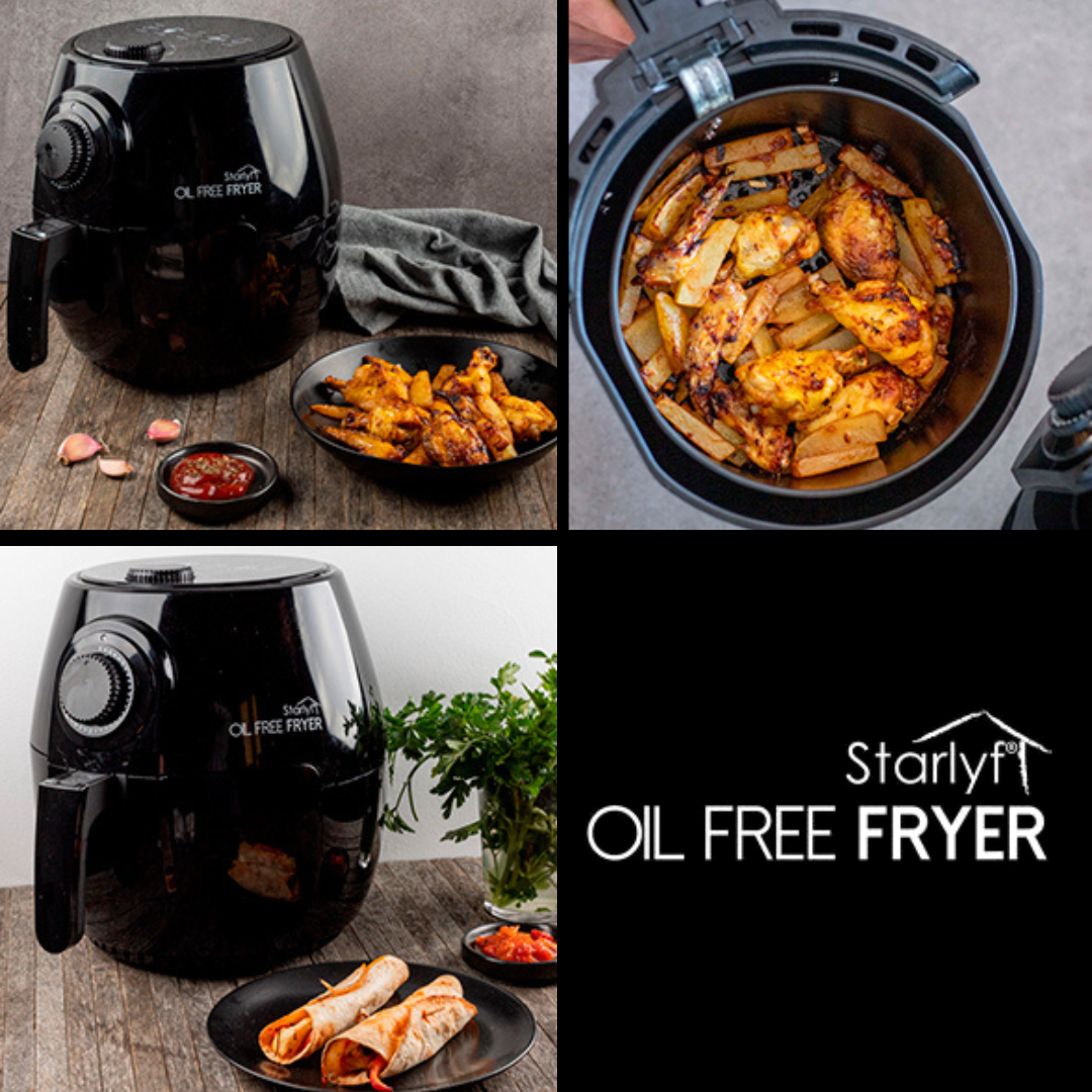 Starlyf Oil Free Fryer – Cocina Saludable con Sabor Irresistible