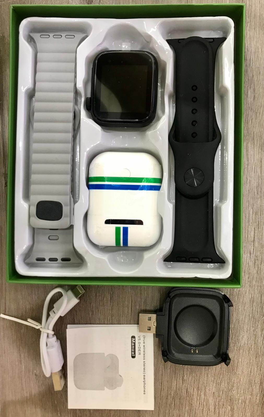 ⌚ Smartwatch Multifuncional + AirPods