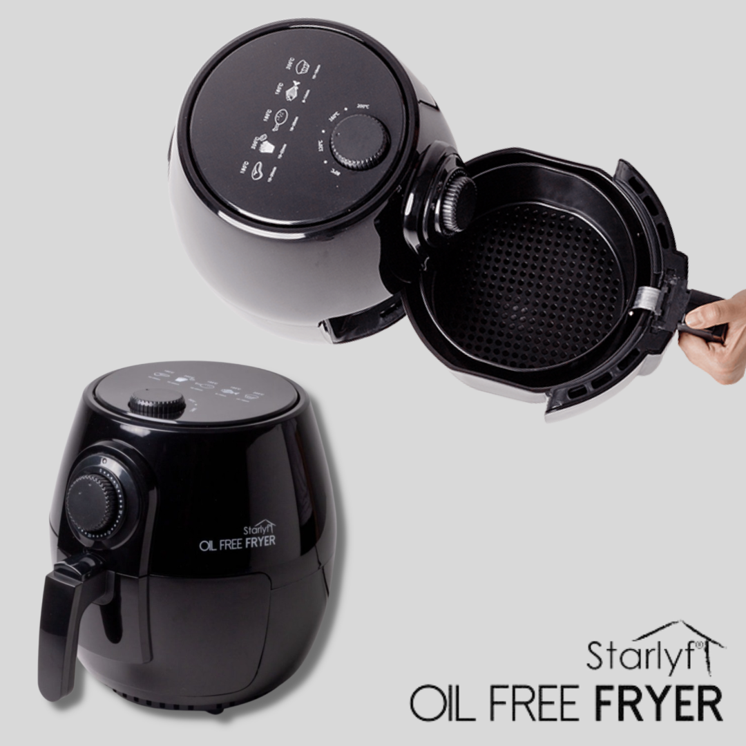 Starlyf Oil Free Fryer – Cocina Saludable con Sabor Irresistible